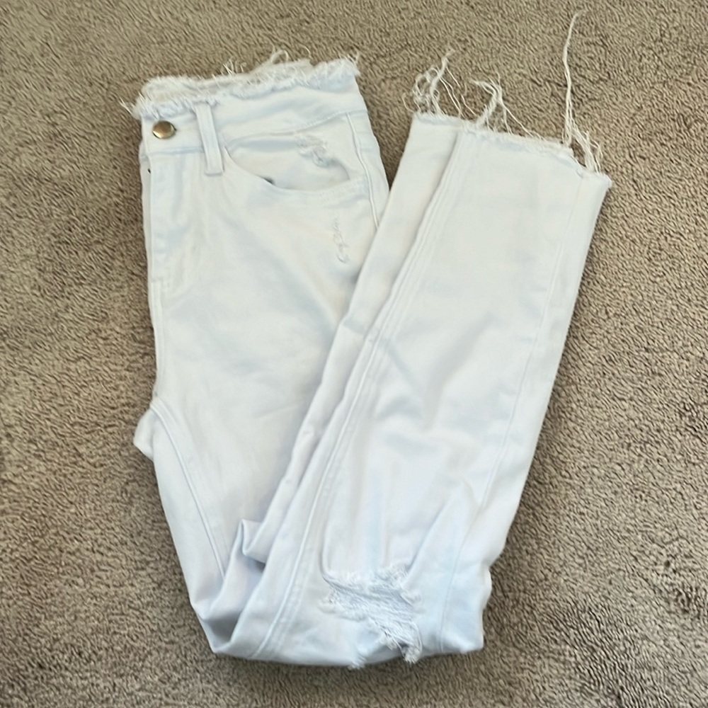 altard state white jeans XS